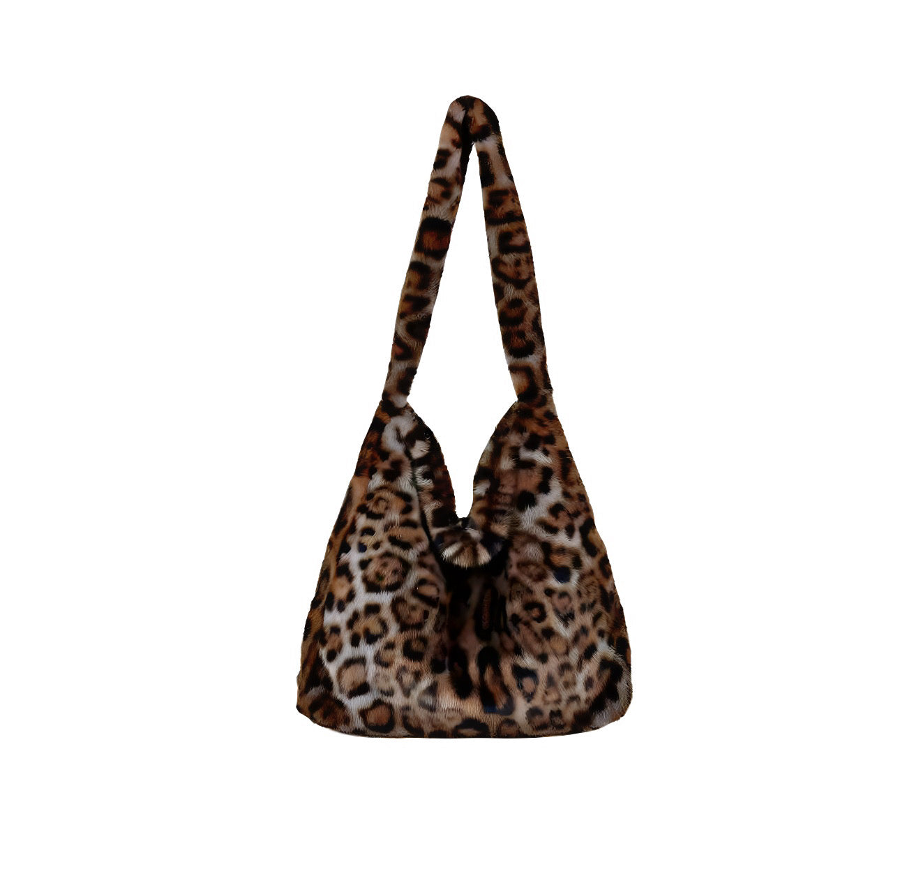 New New Furry Large Capacity Shoulder Handbag Tote Bag Plush Various Styles Street Fashion High Street Bucket Bag