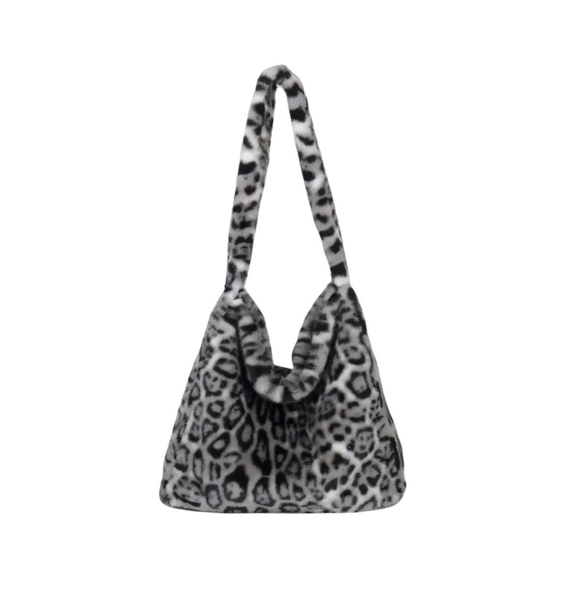 New New Furry Large Capacity Shoulder Handbag Tote Bag Plush Various Styles Street Fashion High Street Bucket Bag