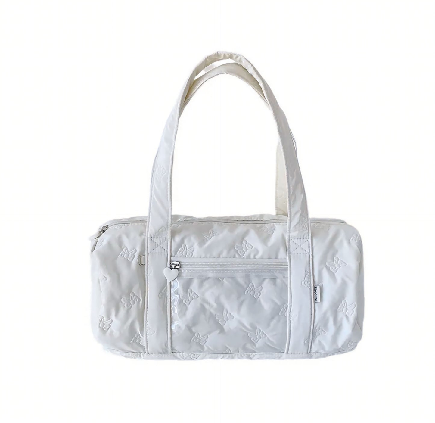 Transparent Shoulder Bag For Girls Student Daily Casual Duffle bag HandShopping Leisure Baby Carrying Bag Cute Creamy Style For Teens