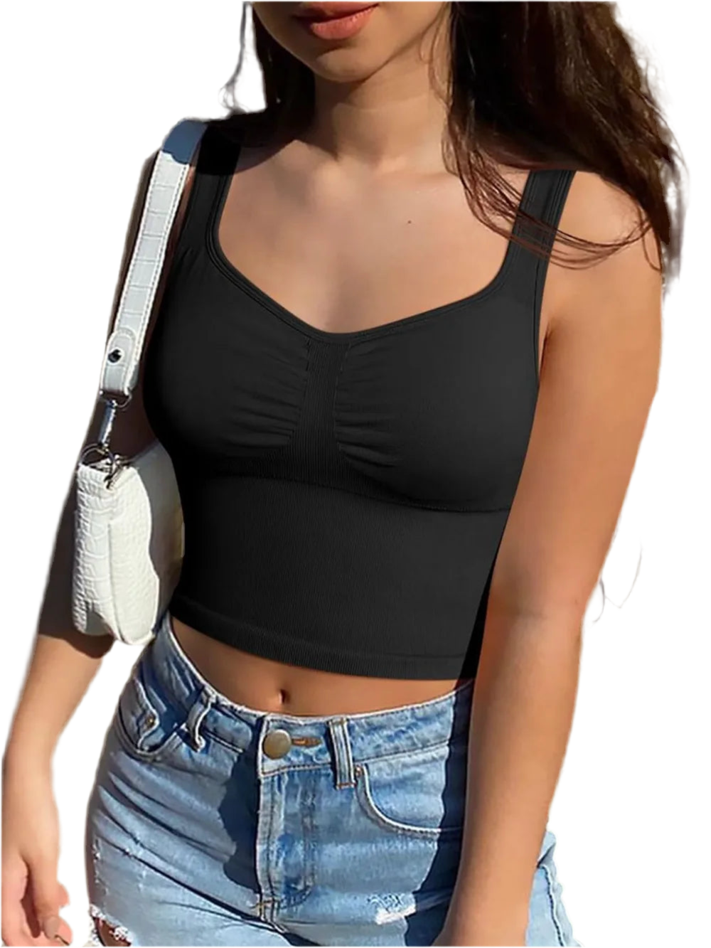 Wide Strap Active Tank