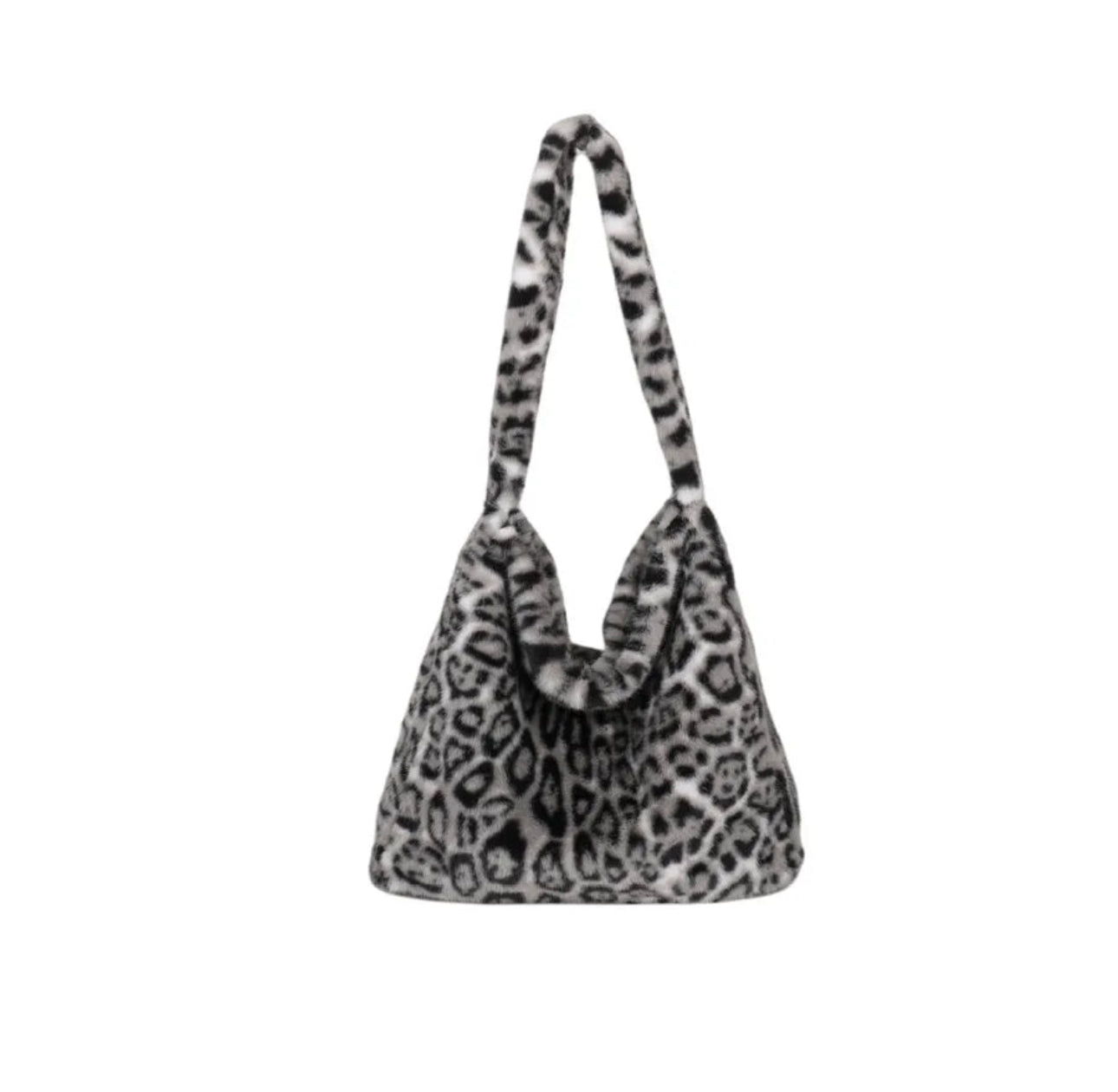 New New Furry Large Capacity Shoulder Handbag Tote Bag Plush Various Styles Street Fashion High Street Bucket Bag