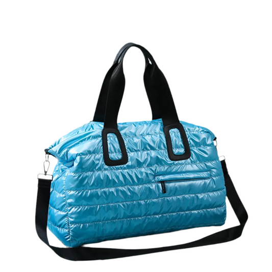 Quilted Nylon Oversize Travel Bag