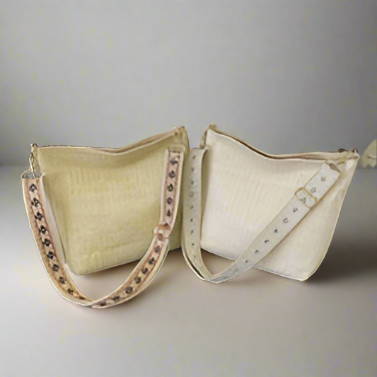 Woven Fashionable Shoulder Bag Large Capacity Casual Bucket Bag