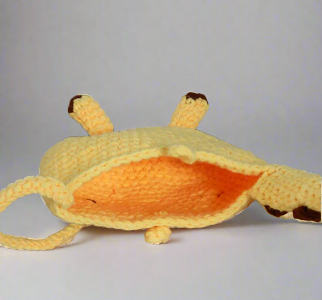 Crochet Giraffe Kid’s Crossbody Bag