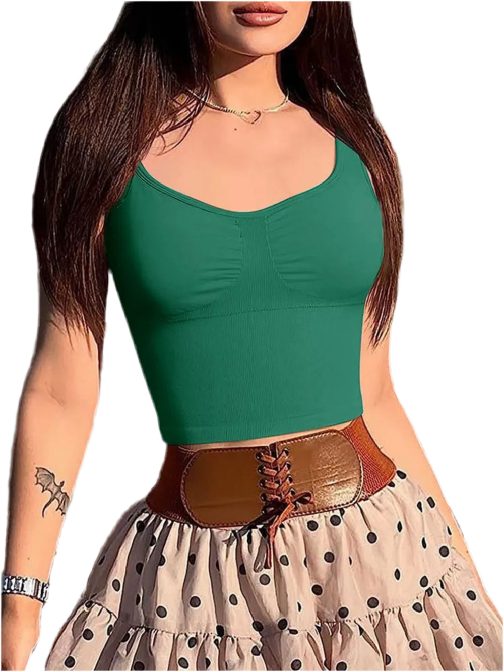 Wide Strap Active Tank