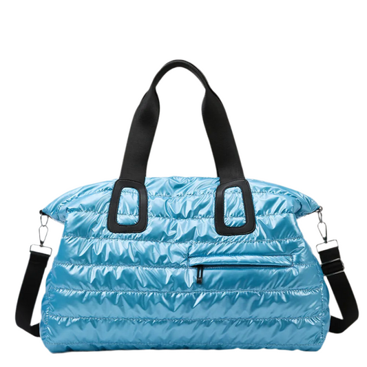 Quilted Nylon Oversize Travel Bag