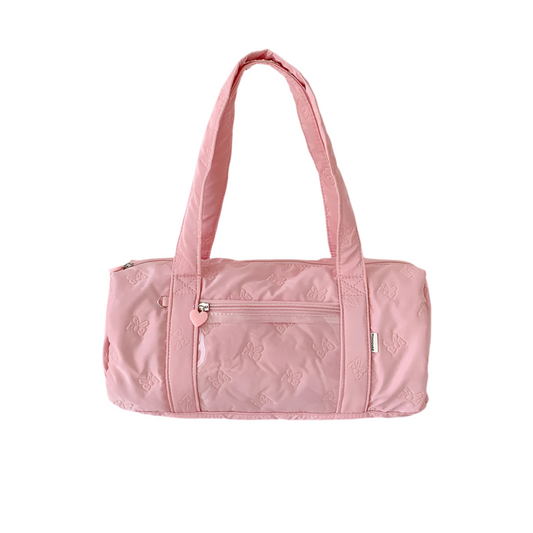 Transparent Shoulder Bag For Girls Student Daily Casual Duffle bag HandShopping Leisure Baby Carrying Bag Cute Creamy Style For Teens