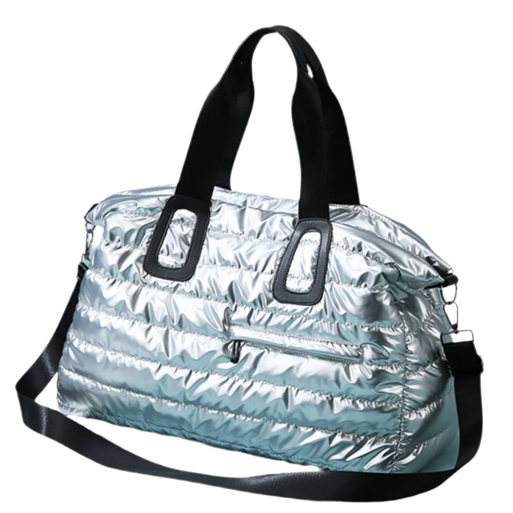 Quilted Nylon Oversize Travel Bag