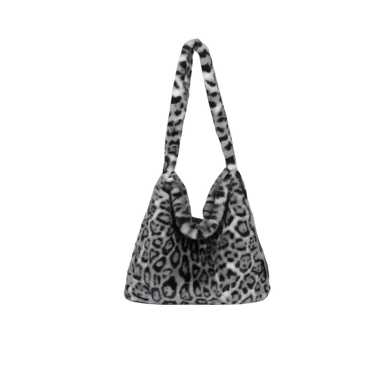 New New Furry Large Capacity Shoulder Handbag Tote Bag Plush Various Styles Street Fashion High Street Bucket Bag