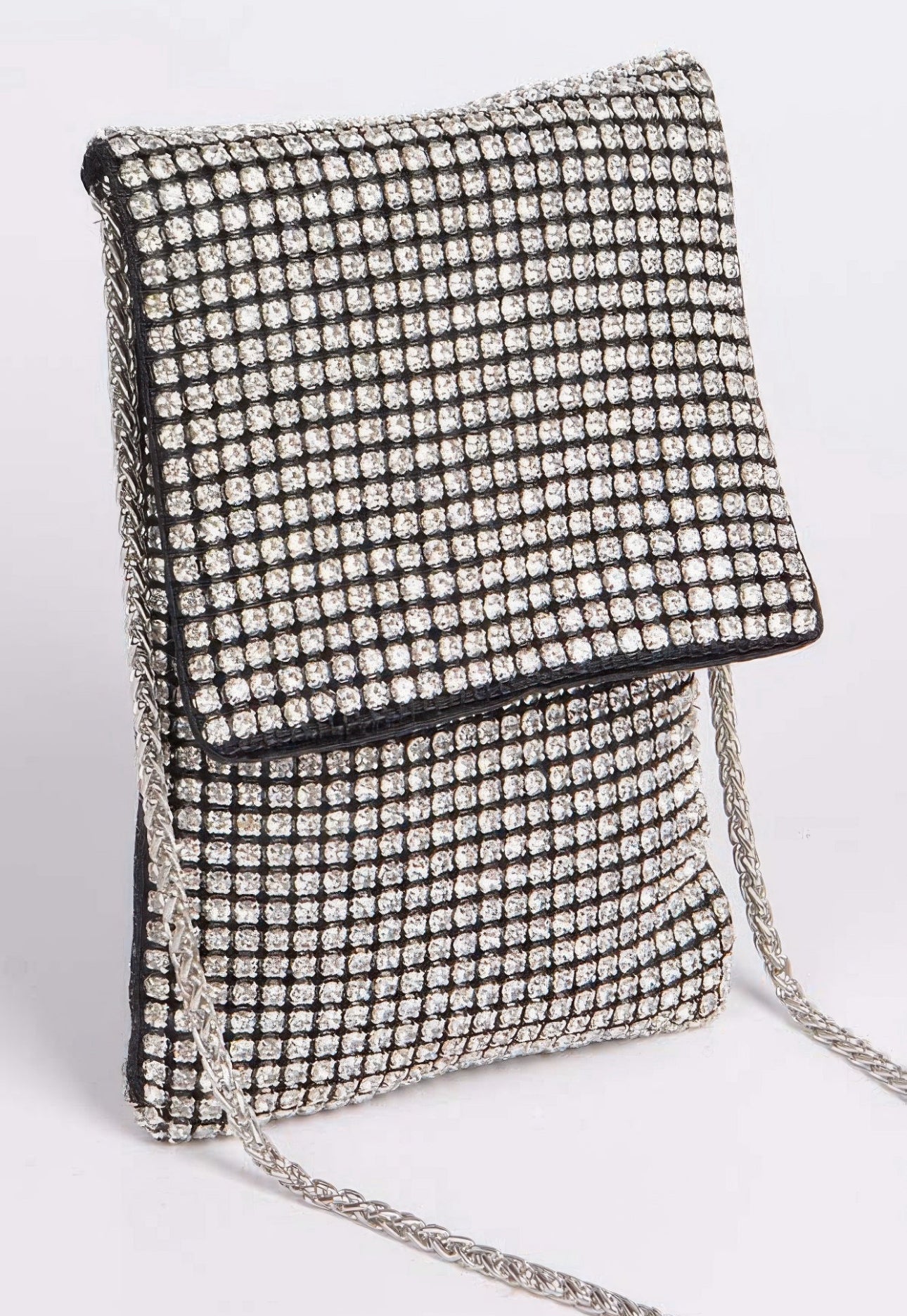 Forever Link Rhinestone Mini Crossbody Bag