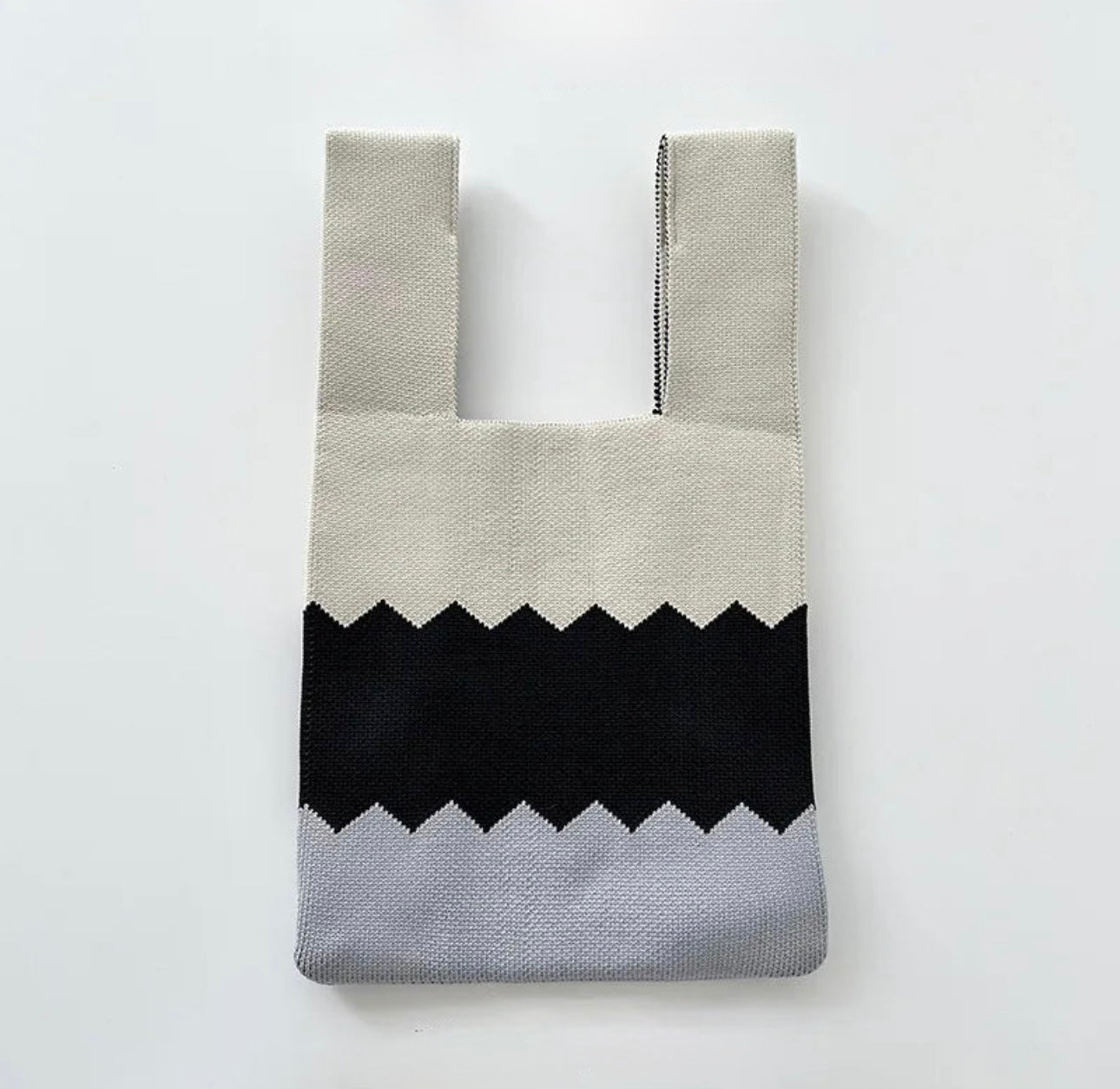 Women's Medium Knit Classic Style Square Open Handbag-Many Colors & Styles